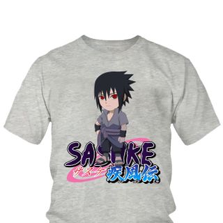 Áo thun Nam Naruto Sasuke Uchiha Anime Mẫu 3