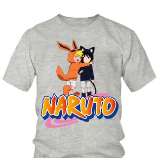 Áo thun Nam Nữ thời trang Naruto Chibi Anime Mẫu 6
