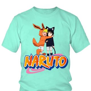 Áo thun Nam Nữ thời trang Naruto Chibi Anime Mẫu 6