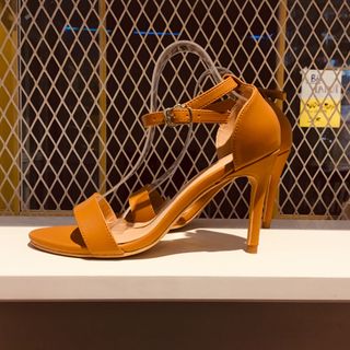 Sandal 9 phân - Da lì - Màu Bò