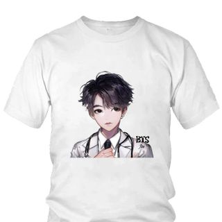 Áo thun Nam thời trang Jin BTS Chibi Mẫu 3