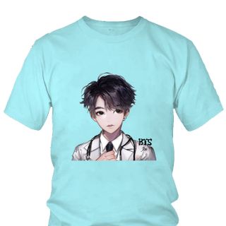 Áo thun Nam thời trang Jin BTS Chibi Mẫu 3