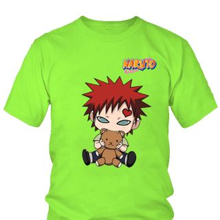 Áo thun Nam Naruto Gaara Chibi Anime Mẫu 4