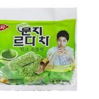 bánh yến mạch trà xanh hàn quốc
