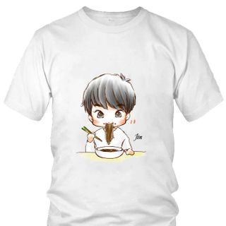 Áo thun Nam thời trang Jin BTS Chibi Mẫu 4