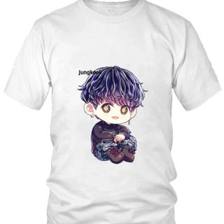 Áo thun Nam thời trang Jungkook BTS Chibi Mẫu 5