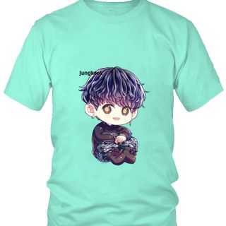 Áo thun Nam thời trang Jungkook BTS Chibi Mẫu 5