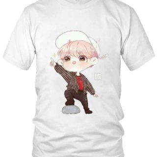 Áo thun Nam Nữ thời trang J-Hope BTS Chibi Mẫu 2
