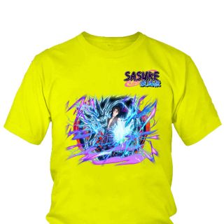 Áo thun Nam Naruto Sasuke Uchiha Anime Mẫu 18