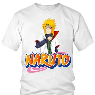 Áo thun Nam Naruto Minato Đệ Tứ Anime Mẫu 3
