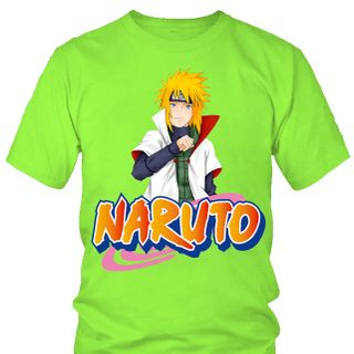 Áo thun Nam Naruto Minato Đệ Tứ Anime Mẫu 3