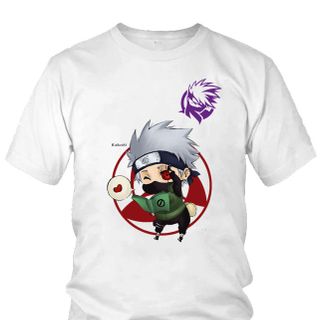 Áo thun Nam Naruto Kakashi Anime Mẫu 1