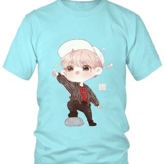 Áo thun Nam Nữ thời trang J-Hope BTS Chibi Mẫu 2