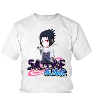 Áo thun Nam Naruto Sasuke Uchiha Anime Mẫu 5