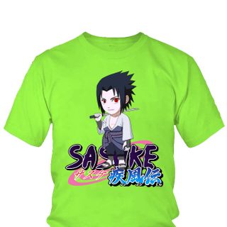 Áo thun Nam Naruto Sasuke Uchiha Anime Mẫu 5