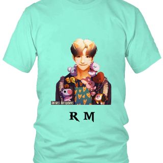 Áo thun Nam thời trang RM BTS Chibi Mẫu 1