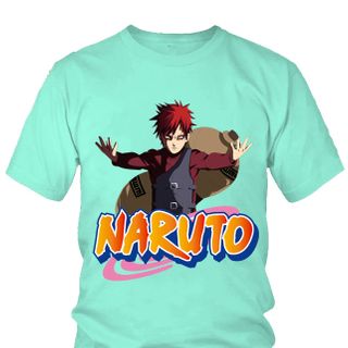 Áo thun Nam Naruto Gaara Anime Mẫu 6
