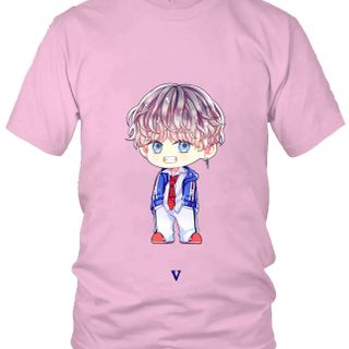 Áo thun Nam thời trang V BTS Chibi Mẫu 5