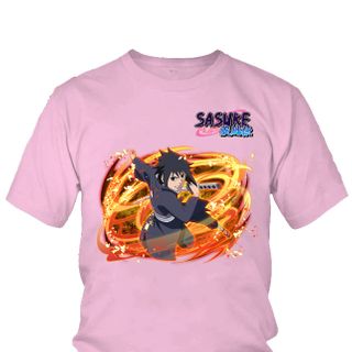 Áo thun Nam Naruto Sasuke Uchiha Anime Mẫu 19