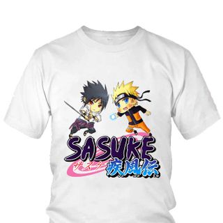 Áo thun Nam Naruto Sasuke Uchiha Anime Mẫu 6