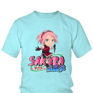 Áo thun Nam Naruto Sakura Anime Mẫu 1