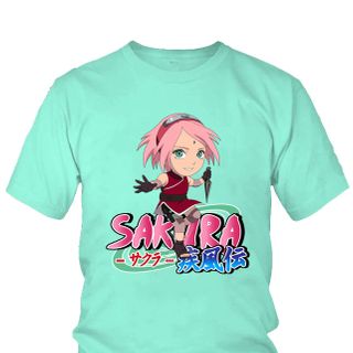 Áo thun Nam Naruto Sakura Anime Mẫu 1