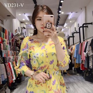 ĐẦM HỌA TIẾT TAY BÈO