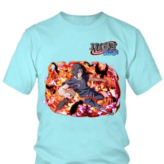 Áo thun Nam Naruto Itachi Uchiha Anime Mẫu 8