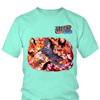 Áo thun Nam Naruto Itachi Uchiha Anime Mẫu 8