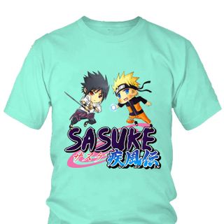 Áo thun Nam Naruto Sasuke Uchiha Anime Mẫu 6