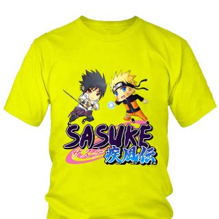 Áo thun Nam Naruto Sasuke Uchiha Anime Mẫu 6