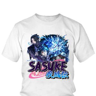 Áo thun Nam Naruto Sasuke Uchiha Anime Mẫu 20