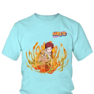 Áo thun Nam Naruto Gaara Anime Mẫu 7