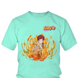 Áo thun Nam Naruto Gaara Anime Mẫu 7