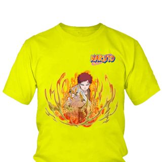 Áo thun Nam Naruto Gaara Anime Mẫu 7