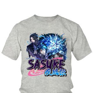 Áo thun Nam Naruto Sasuke Uchiha Anime Mẫu 20