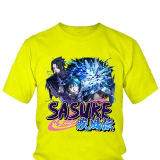 Áo thun Nam Naruto Sasuke Uchiha Anime Mẫu 20