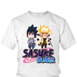 Áo thun Nam Naruto Sasuke Uchiha Anime Mẫu 7