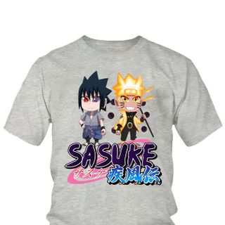 Áo thun Nam Naruto Sasuke Uchiha Anime Mẫu 7