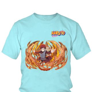 Áo thun Nam Naruto Gaara Anime Mẫu 8