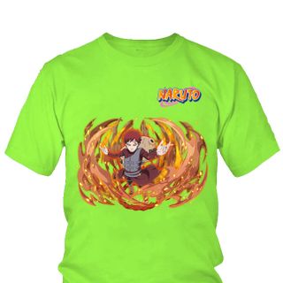Áo thun Nam Naruto Gaara Anime Mẫu 8