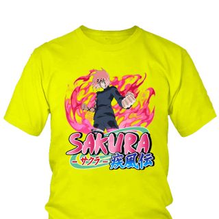 Áo thun Nam Naruto Sakura Anime Mẫu 9