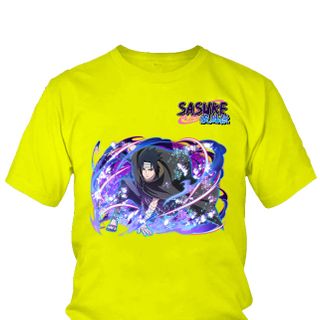 Áo thun Nam Naruto Sasuke Uchiha Anime Mẫu 21