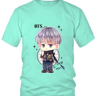 Áo thun Nam thời trang Jimin BTS Chibi Mẫu 1