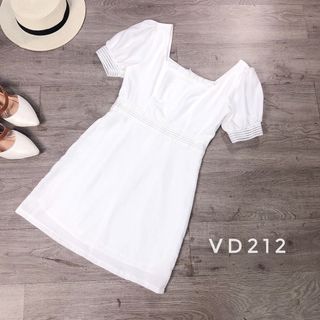 ĐẦM DỰ TIỆC PHỐI REN GÂN