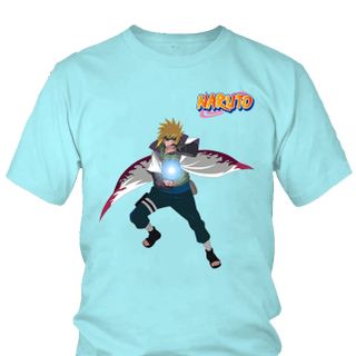 Áo thun Nam Naruto Minato Đệ Tứ Anime Mẫu 5