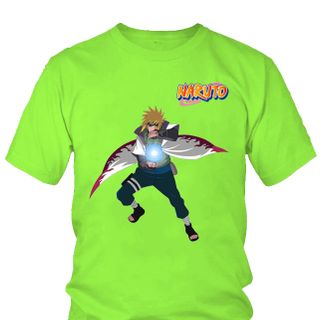 Áo thun Nam Naruto Minato Đệ Tứ Anime Mẫu 5