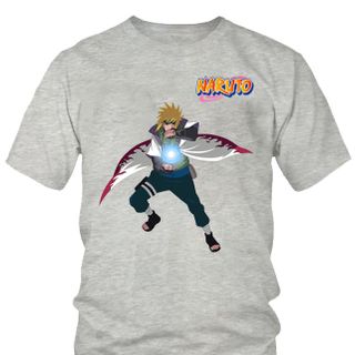 Áo thun Nam Naruto Minato Đệ Tứ Anime Mẫu 5