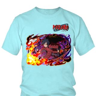 Áo thun Nam Naruto Madara Anime Mẫu 7