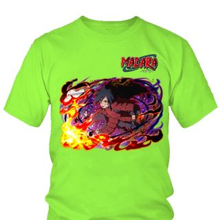 Áo thun Nam Naruto Madara Anime Mẫu 7